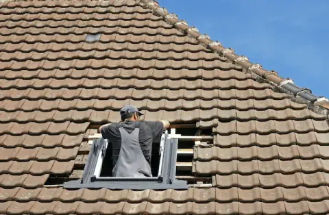 Pose de velux - Bavinchove